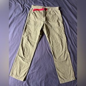 Topo Designs Ripstop Mountain Pants - Olive, Men’s Small